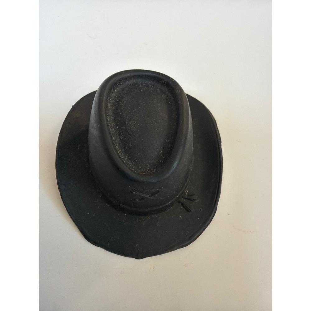 Marx‎ Johnny West Capt Maddox Black Captains Hat Vintage 1960s 70s Western Toy